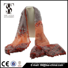 Fashion Womens print Tassel shawl Scarf Long thick Stole Wrap Scarves